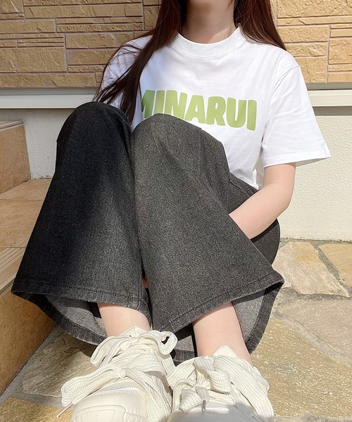 Nana(ナナ)の「ロゴプリントTシャツ(Tシャツ/カットソー・レディース・ホワイト・FREE)」の5枚目の写真