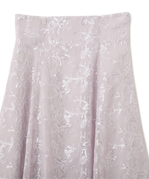 JILL by JILL STUART(ジルバイジルスチュアート)の「◇スパンコール刺繍シアースカート(スカート・レディース・グレー/ラベンダー・SMALL/MEDIUM)」の14枚目の写真