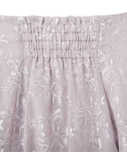 JILL by JILL STUART(ジルバイジルスチュアート)の「◇スパンコール刺繍シアースカート(スカート・レディース・グレー/ラベンダー・SMALL/MEDIUM)」の13枚目の写真