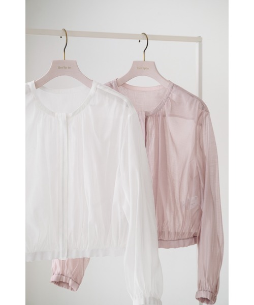 Crystal Veil Blouson（ブルゾン）｜Her lip to（ハーリップ