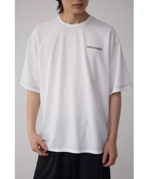 オープンステッチロゴTシャツ