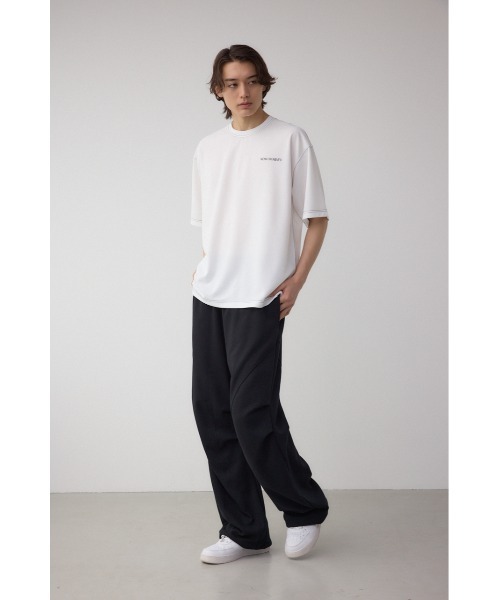 AZUL by moussy(アズールバイマウジー)の「オープンステッチロゴTシャツ(Tシャツ/カットソー・メンズ・ライトパープル/ホワイト/ライトグレー/ブラック/ライトブルー・MEDIUM/LARGE)」の11枚目の写真