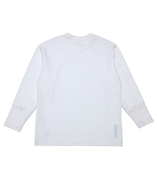 CHROME（クローム）の「［ CHROME / クローム ］Limestornecave LS TEE OG LOGO / ライムストーン ケーブ ロングスリーブ ティー オリジナル ロゴ 接触冷感 空間冷却 鍾乳洞TEE（Tシャツ/カットソー・メンズ・ホワイト・XL/M/L/S）」の11枚目の写真