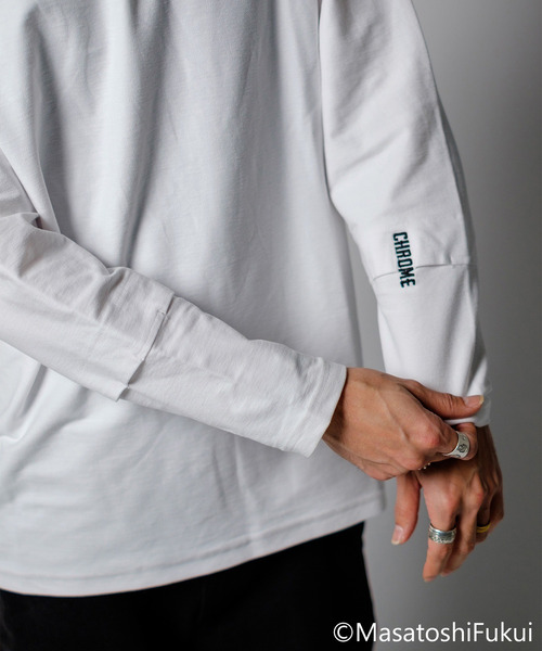 【Mサイズ試着のみ】クローム ライムストーン ケーブ ロングスリーブ ティー CHROME / クローム ］Limestornecave LS TEE OG LOGO / ライムストーン