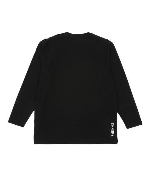 CHROME（クローム）の「［ CHROME / クローム ］Limestornecave LS TEE OG LOGO / ライムストーン ケーブ ロングスリーブ ティー オリジナル ロゴ 接触冷感 空間冷却 鍾乳洞TEE（Tシャツ/カットソー・メンズ・ホワイト/ブラック・XL/M/L/S）」の17枚目の写真