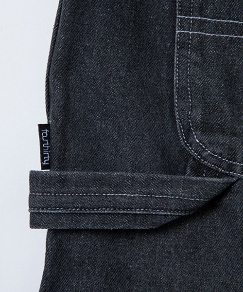 430（フォーサーティ）の「mp13633- ES PAINTER DENIM SHORTS H-WASH デニムショートパンツ（デニムパンツ・メンズ・ブラック/インディゴブルー・0/1/2/3）」の8枚目の写真