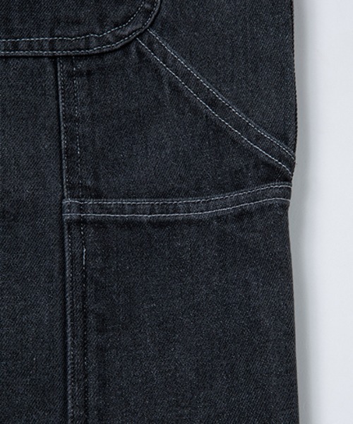 430（フォーサーティ）の「mp13633- ES PAINTER DENIM SHORTS H-WASH デニムショートパンツ（デニムパンツ・メンズ・ブラック/インディゴブルー・0/1/2/3）」の9枚目の写真