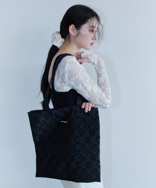 miさま確認ページ♡ flower jacquard tote bag（トートバッグ）｜HONEY MI HONEY