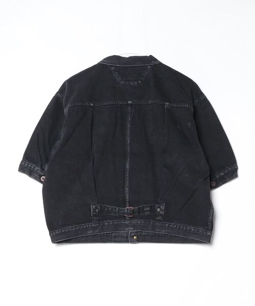 FORSOMEONE(フォーサムワン)の「FORSOMEONE T-BACK DESTROY SHIRT(シャツ/ブラウス・メンズ・ブラック/インディゴブルー・48)」の15枚目の写真