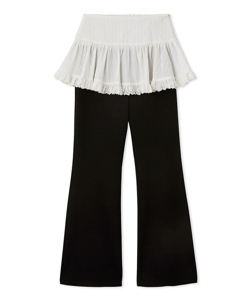 セール】レイヤードフレアパンツ（その他パンツ）｜LILY BROWN（リリー