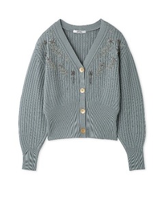 セール】ラメツイードニットカーディガン（カーディガン/ボレロ