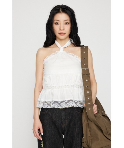 トップス tsuki chan LAGUA GEM HALTER NECK SOFT HALTER NECK SOFT トップス（その他トップス）｜LAGUA GEM
