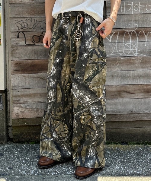 ADAMASTE（アダマスト）の「camouflage/real tree military cargo pants - 迷彩/リアルツリーカモフラージュ柄ミリタリーカーゴパンツ（カーゴパンツ・メンズ・カモフラージュ/リアルツリーカモ・MEDIUM/LARGE）」の15枚目の写真