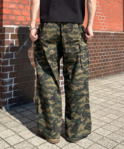 ADAMASTE（アダマスト）の「camouflage/real tree military cargo pants - 迷彩/リアルツリーカモフラージュ柄ミリタリーカーゴパンツ（カーゴパンツ・メンズ・カモフラージュ/リアルツリーカモ・MEDIUM/LARGE）」の8枚目の写真