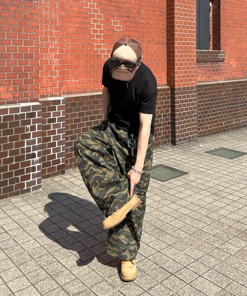 ADAMASTE（アダマスト）の「camouflage/real tree military cargo pants - 迷彩/リアルツリーカモフラージュ柄ミリタリーカーゴパンツ（カーゴパンツ・メンズ・カモフラージュ/リアルツリーカモ・MEDIUM/LARGE）」の12枚目の写真