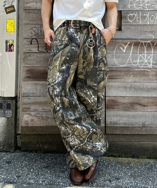 ADAMASTE（アダマスト）の「camouflage/real tree military cargo pants - 迷彩/リアルツリーカモフラージュ柄ミリタリーカーゴパンツ（カーゴパンツ・メンズ・カモフラージュ/リアルツリーカモ・MEDIUM/LARGE）」の14枚目の写真