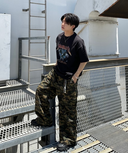 ADAMASTE（アダマスト）の「camouflage/real tree military cargo pants - 迷彩/リアルツリーカモフラージュ柄ミリタリーカーゴパンツ（カーゴパンツ・メンズ・カモフラージュ/リアルツリーカモ・MEDIUM/LARGE）」の13枚目の写真