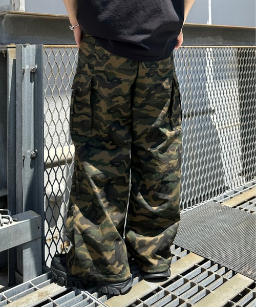 ADAMASTE（アダマスト）の「camouflage/real tree military cargo pants - 迷彩/リアルツリーカモフラージュ柄ミリタリーカーゴパンツ（カーゴパンツ・メンズ・カモフラージュ/リアルツリーカモ・MEDIUM/LARGE）」の11枚目の写真