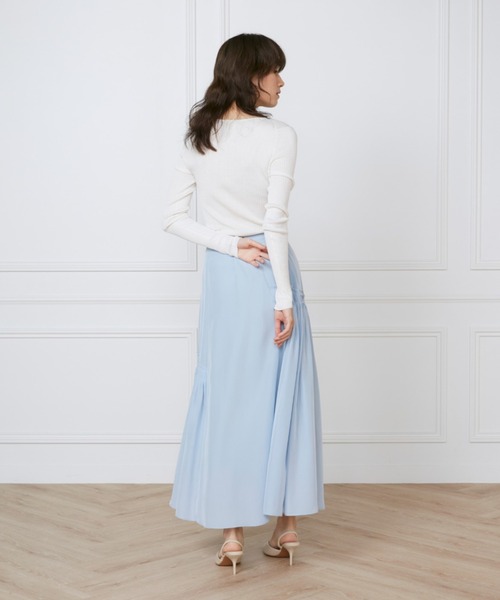 ニット セーター casheartシルクリブニット 「la veille by SUPERIOR CLOSET」 レディース セール】casheartシルクリブニット 《la veille by SUPERIOR