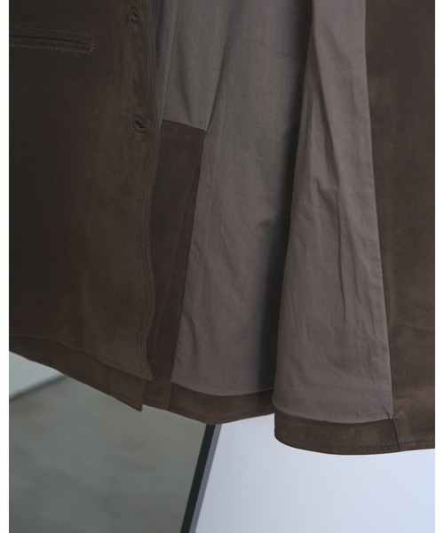 anuke（アンヌーク）の「Eco Suede Jacket（テーラードジャケット・レディース・ブラウン・38inch/36inch）」の17枚目の写真