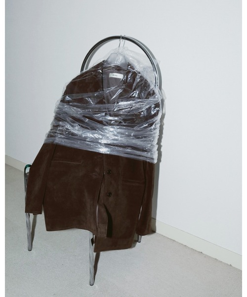 anuke（アンヌーク）の「Eco Suede Jacket（テーラードジャケット