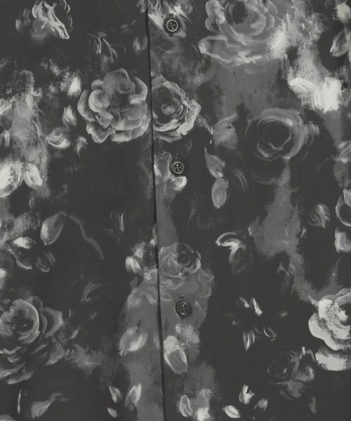 HARE（ハレ）の「【WEB限定】マルチマテリアルパターンシャツSS(HARE)（シャツ/ブラウス・メンズ・ホワイト系その他/ブルー系その他/グリーン系その他/ブラック系その他/ブラック系その他2・MEDIUM/SMALL/LARGE）」の19枚目の写真