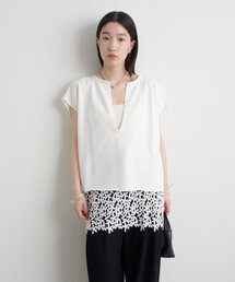 omekashi カットソー Omekashi｜オメカシのTシャツ/カットソー（Uネック）通販 - ZOZOTOWN