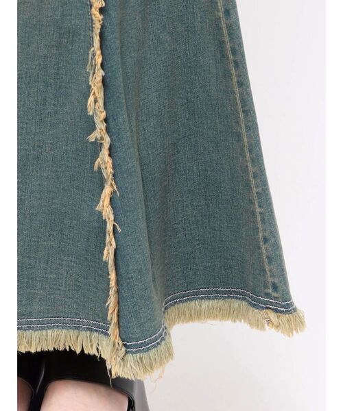 EVRIS（エヴリス）の「マーメイドデニムスカート（デニムスカート・レディース・ブラック/インディゴブルー・SMALL/MEDIUM）」の14枚目の写真