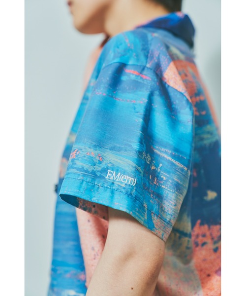 minius（ミニウス）の「【EM(em)】Room wear Tops - Short Sleeve/アートデザインルームウェア/ショートスリーブトップス（シャツ/ブラウス・レディース・イエロー系その他/ブルー系その他2/ネイビー/ブルー系その他・MEDIUM/LARGE）」の21枚目の写真