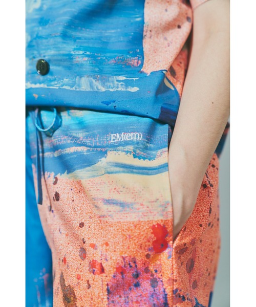 minius（ミニウス）の「【EM(em)】Room wear Tops - Short Sleeve/アートデザインルームウェア/ショートスリーブトップス（シャツ/ブラウス・レディース・イエロー系その他/ブルー系その他2/ネイビー/ブルー系その他・MEDIUM/LARGE）」の18枚目の写真