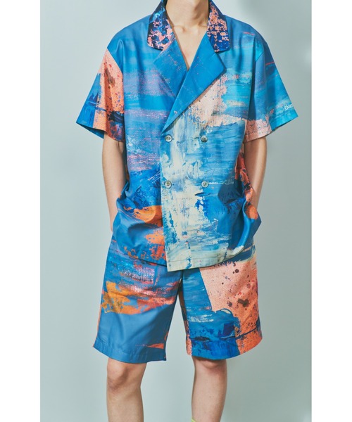 minius（ミニウス）の「【EM(em)】Room wear Tops - Short Sleeve/アートデザインルームウェア/ショートスリーブトップス（シャツ/ブラウス・レディース・イエロー系その他/ブルー系その他2/ネイビー/ブルー系その他・MEDIUM/LARGE）」の17枚目の写真