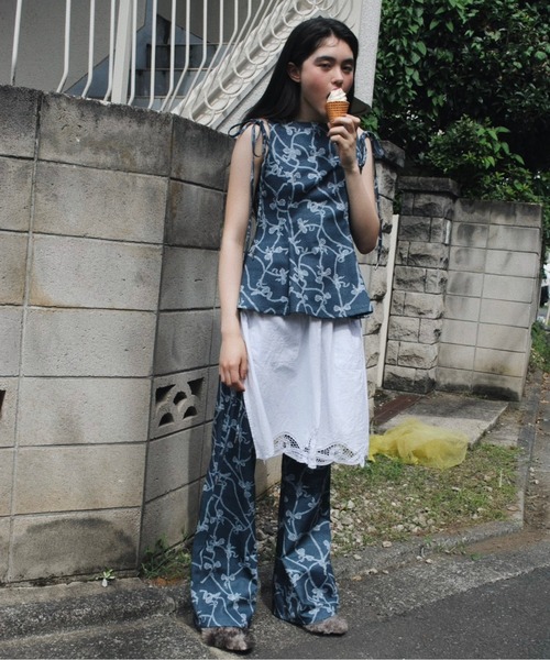 musubore（ムスボレ）の「pointed toe fur mule / ポインテッドトゥファーミュール（パンプス・レディース・ブラウン/パープル・L/M/S）」の20枚目の写真