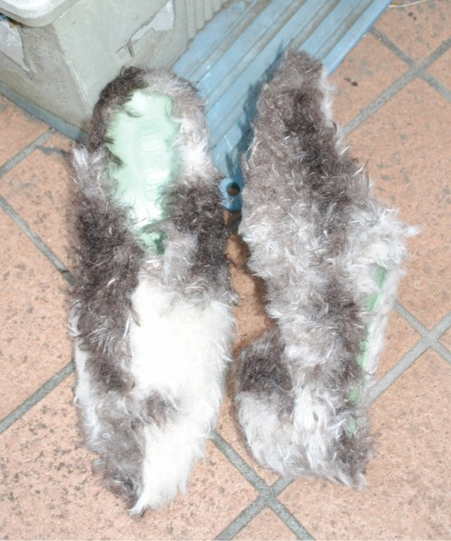 musubore（ムスボレ）の「pointed toe fur mule / ポインテッドトゥファーミュール（パンプス・レディース・ブラウン/パープル・L/M/S）」の19枚目の写真