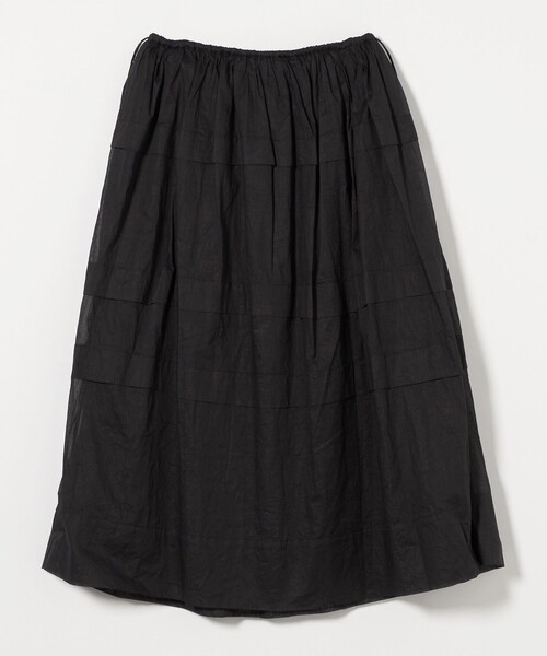 ■専用■美品 ユナイテッドアローズTOKYO 1,7万 ティアードマキシスカート UNITED ARROWS - 定価17600円 ストライプ ティアード マキシ