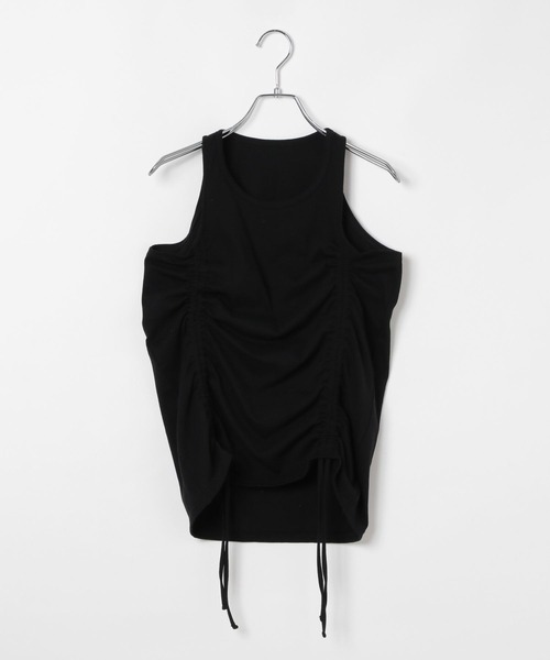 PAGEBOY(ページボーイ)の「オフショルTドロストタンクセット(Tシャツ/カットソー・レディース・オフホワイト/ブラック/サックスブルー/グリーン系その他2・FREE)」の21枚目の写真