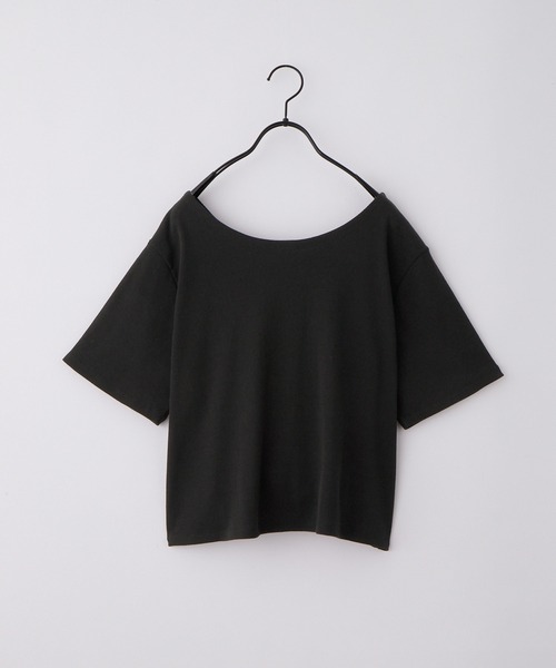 nui nullu(ヌイヌル)の「【nui nullu】2WAYテレコリブタンクトップ&半袖カーディガン セット(Tシャツ/カットソー・レディース・チャコール/ブラック/アイボリー/ブルー・FREE)」の22枚目の写真