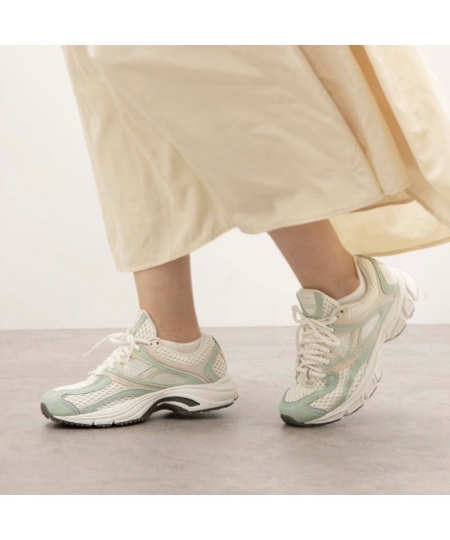 Reebok(リーボック)の「プレミア トリニティ KFS / PREMIER TRINITY KFS(スニーカー・レディース・グレー/ホワイト×グリーン・22.5cm/23.0cm/23.5cm/24.5cm/24.0cm/25.0cm/25.5cm/26.0cm)」の12枚目の写真