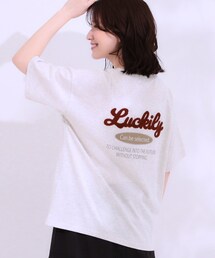 Cutie Blonde | 【洗える/S-LL】サガラ刺繍アソートTシャツ(Tシャツ/カットソー)