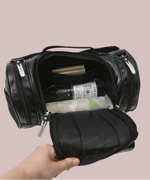 DEVICE（デバイス）の「DEVICE gear 4wayヒップバッグ（ボディバッグ/ウエストポーチ・メンズ・ブラック/ブラウン/カーキ・FREE）」の9枚目の写真