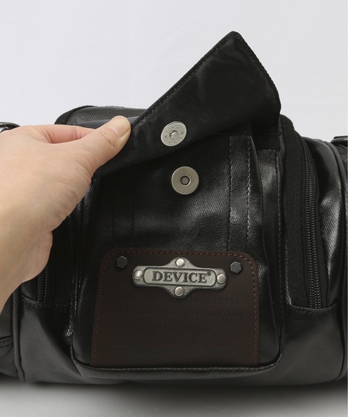 DEVICE（デバイス）の「DEVICE gear 4wayヒップバッグ（ボディバッグ/ウエストポーチ・メンズ・ブラック/ブラウン/カーキ・FREE）」の10枚目の写真