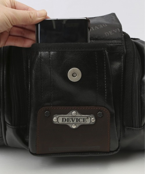 DEVICE（デバイス）の「DEVICE gear 4wayヒップバッグ（ボディバッグ/ウエストポーチ・メンズ・ブラック/ブラウン/カーキ・FREE）」の11枚目の写真