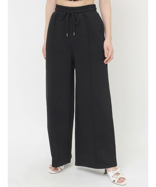 セール】スウェットワイドパンツ【セットアップ着用可能