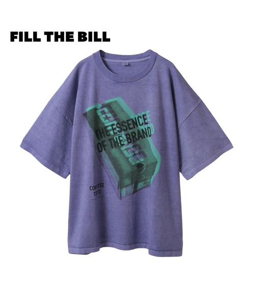 CONVERSE TOKYO（コンバーストウキョウ）の「【FILL THE BILL】SHOES BOX TEE（Tシャツ/カットソー・レディース・ホワイト/ブラック/パープル・SMALL/MEDIUM）」の3枚目の写真