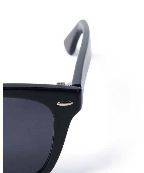 uniform experiment（ユニフォームエクスペリメント）の「FLIP-UP WELLINGTON SUNGLASSES（サングラス・メンズ・ブラック/ブラウン・FREE）」の8枚目の写真