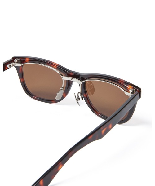 uniform experiment（ユニフォームエクスペリメント）の「FLIP-UP WELLINGTON SUNGLASSES（サングラス・メンズ・ブラック/ブラウン・FREE）」の13枚目の写真