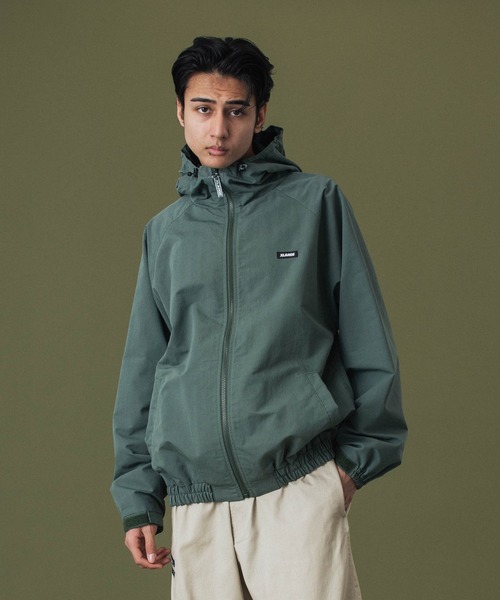 XLARGE（エクストララージ）の「RAGLAN HOODED JACKET（ナイロン