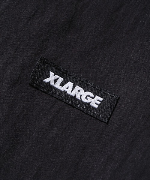 XLARGE(エクストララージ)の「RAGLAN HOODED JACKET(ナイロンジャケット・メンズ・ブラック/オリーブ/グレー・S/M/L/XL)」の8枚目の写真