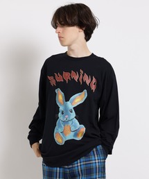 MILKBOY ベロア 長袖Tシャツ MILKBOY｜ミルクボーイのTシャツ/カットソー（長袖）通販 - ZOZOTOWN