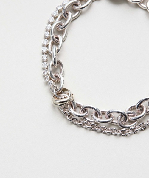LAPUIS(ラピュイ)の「LAPUIS(ラピュイ) Ornament bracelet(ブレスレット・レディース・ゴールド/マルチ・FREE)」の6枚目の写真