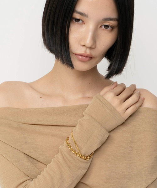 LAPUIS(ラピュイ)の「LAPUIS(ラピュイ) Ornament bracelet(ブレスレット・レディース・ゴールド/マルチ・FREE)」の15枚目の写真